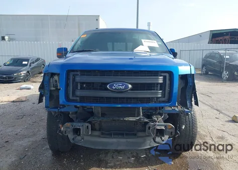 2013 Ford F-150 Fx4 из США, поврежденный, VIN 1FTFW1ET9DKE64626